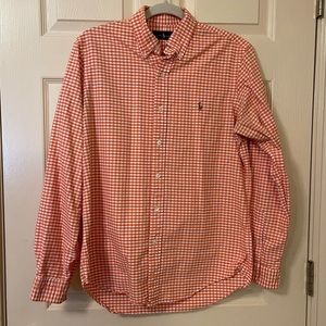 ralph lauren gingham button down